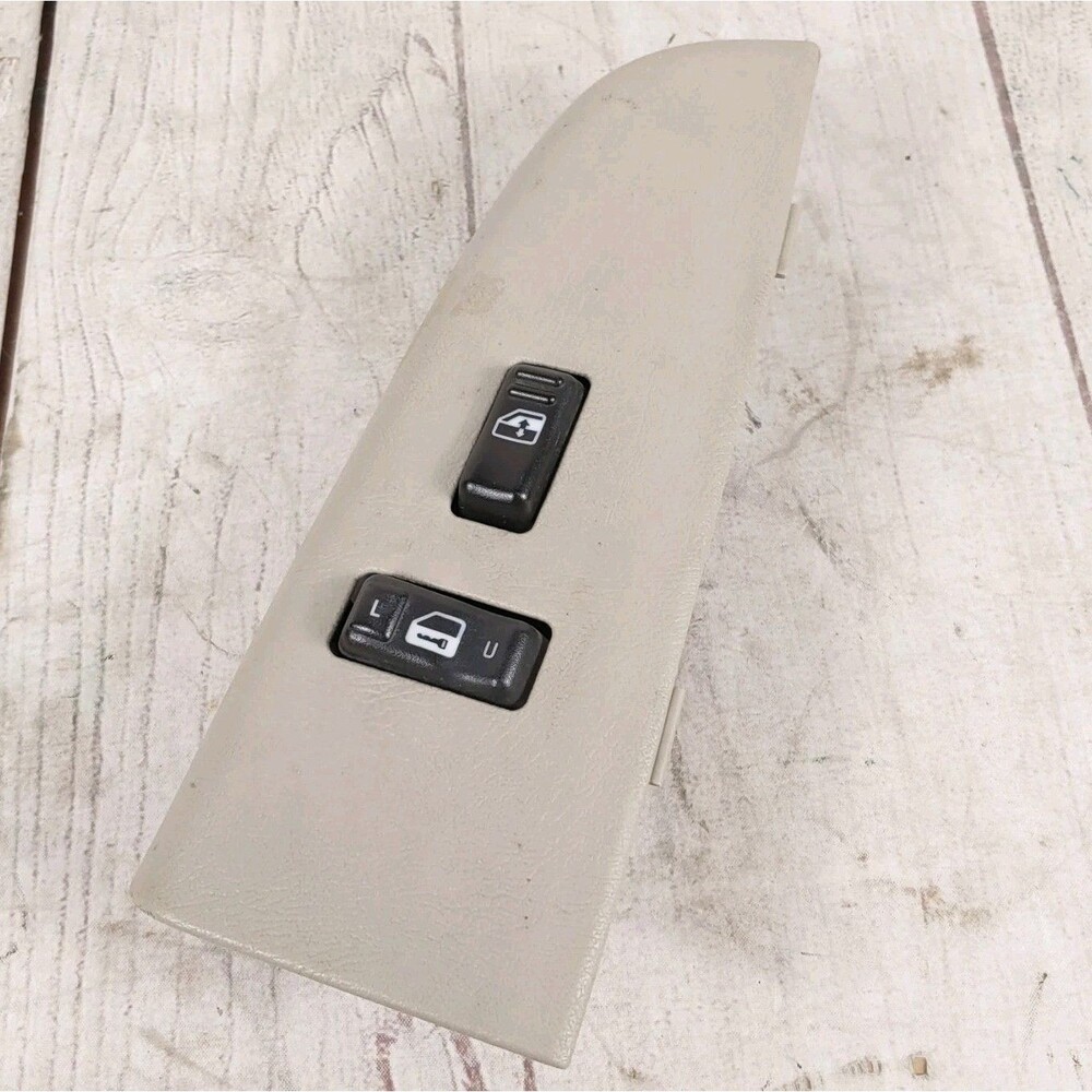 99-02 GMC Chevy PASSENGER Power Window Switch + Bezel - Chevrolet 208318 TESTED